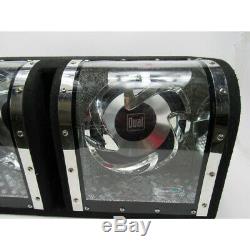 Dual XOBP12D Car Audio Loaded Sub Box With Dual 12 Inch Subwoofers- IN STORE PIC