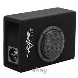 EVL-1X65D4-V-LP 6.5 400 Watt Low Profile Slot Port Loaded Car Subwoofer