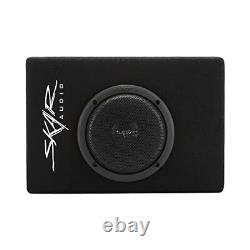 EVL-1X65D4-V-LP 6.5 400 Watt Low Profile Slot Port Loaded Car Subwoofer