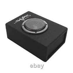 EVL-1X65D4-V-LP 6.5 400 Watt Low Profile Slot Port Loaded Car Subwoofer