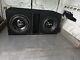 EVL-2X12D4 Dual 12 2,500W RMS Loaded EVL Series Vented Subwoofer Enclosure