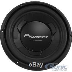 Fits 2004-08 Ford F-150 Single Loaded Subwoofer Enclosure Box Pioneer TS-W106M