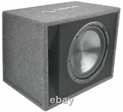 Fits Chevy Spark 13-17 Harmony Single 12 Loaded Sub Box Enclosure CXA400.1 Amp