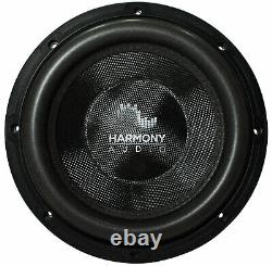 Harmony Audio HA-C104 Competition Loaded 10 Sub 2000W Slot Ported Sub Box