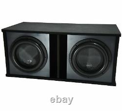 Harmony Audio HA-ML151 Competition Loaded Dual 15 Sub 6400W Ported SPL Sub Box