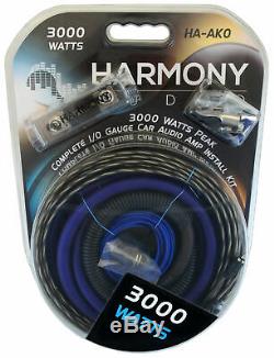 Harmony Audio HA-ML151 Loaded 15 Sub 3200W Ported SPL Sub Box & CXA1200.1 Amp