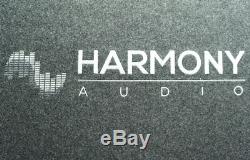 Harmony Audio HA-RD12 Car Rhythm Loaded Dual 12 Vented 1200W Sub Box Enclosure