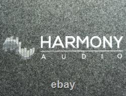 Harmony Audio HA-RS12 Car Rhythm Loaded Single 12 Vented 600W Sub Box Enclosure