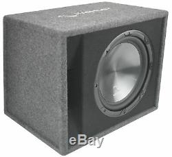 Harmony Audio Single 12 Loaded Sub Box Vented Enclosure & CXA400.1 Amp Package