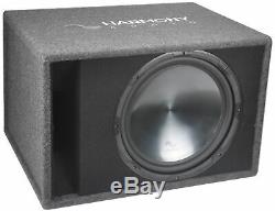 Harmony Audio Single 15 Loaded Sub Box Vented Enclosure & CXA400.1 Amp Package