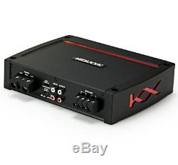 Harmony HA-R154 Ported 15 Loaded Sub Box with Kicker 44KXA8001 Amp & Wire Kit