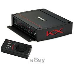 Harmony HA-R154 Vented 15 Loaded Sub Box with Kicker 44KXA12001 Amp & Install Kit