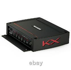 Harmony HA-RD12 Car Audio 1200W Loaded Dual 12 Sub Box & Kicker 44KXA8001 Amp