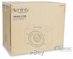 Infinity PRIMUS 1270BAM 12-Inch 1200-Watts Car Loaded Subwoofer Enclosure