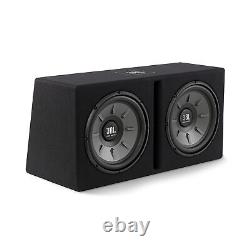 JBL 2-12 Loaded Subwoofer with 600W Amplifier & Wiring Kit