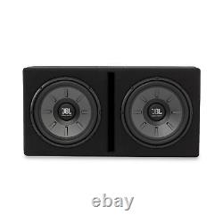 JBL 2-12 Loaded Subwoofer with 600W Amplifier & Wiring Kit