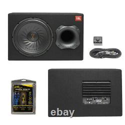 JBL 450W Max Powered 12 Loaded Ported Subwoofer Enclosure withStinger wire kit