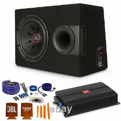 JBL S2-1024SS 1-10 Loaded Ported Subwoofer Enclosure with JBL STAGE A3001 300