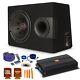 JBL S2-1224SS 1-12 Loaded Ported Subwoofer Enclosure with JBL STAGE A3001 30