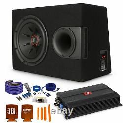JBL S2-1224SS 1-12 Loaded Ported Subwoofer Enclosure with JBL STAGE A3001 300