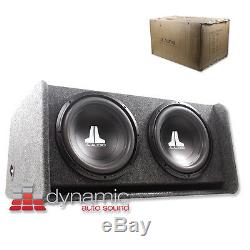JL AUDIO CP212-W0V3 (2) 12W0v3 12 Subwoofers Loaded in Ported Basswedge Box
