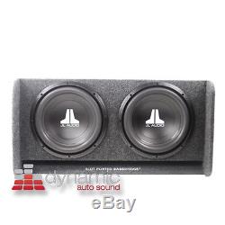 JL AUDIO CP212-W0V3 (2) 12W0v3 12 Subwoofers Loaded in Ported Basswedge Box