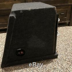 JL AUDIO Loaded 10W7 Subwoofer In a ProWedge Box