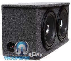 Jl Audio Cs212-wxv2 Car 12 Loaded Subwoofers Speakers Enclosure Bass Box New