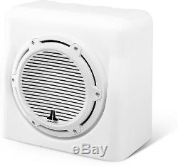 Jl Audio Fs110-w5-cg-wh 10 M10w5-4 Loaded Marine Boat Enclosed Subwoofer White