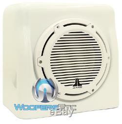 Jl Audio Fs110-w5-cg-wh 10 M10w5-4 Loaded Marine Boat Enclosed Subwoofer White