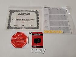 KICKER 48VCWR122 12 1000w Subwoofer CompR Loaded Vented Enclosure 500w RMS 2ohm