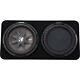 KICKER CompRT 12 Dual-Voice-Coil 2-Ohm Loaded Subwoofer Enclosure Black
