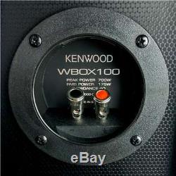 Kenwood 10 Inch Car Loaded Vented Subwoofer & 500W Amplifier Package (Used)