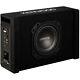 Kenwood 8 Single-Voice-Coil Loaded Subwoofer Enclosure with Integrated Amp