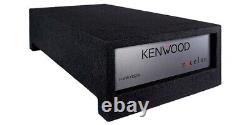 Kenwood P-XW1002B 250W RMS 4-Ohm 10 Loaded Subwoofer Enclosure