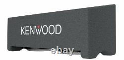 Kenwood P-XW1221DHP Dual 12 Pre-loaded High-Power Car Audio Subwoofer Enclosure
