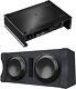 Kenwood PXW1221D 12 Dual Loaded Subwoofer Enclosure with X5021 300W Mono Amp