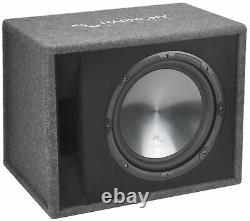 Kia Soul 10-18 Harmony Single 12 Loaded Sub Box Enclosure & CXA400.1 Amp