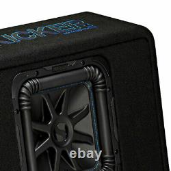 Kicker 10 1200W Loaded Solo-Baric L7S Subwoofer Enclosure 44TL7S102 (4 Pack)