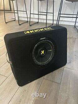 Kicker 10 CompC 2-Ohm Loaded Shallow Subwoofer