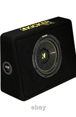 Kicker 10 CompC 2-Ohm Loaded Shallow Subwoofer Brand New! Box Never Open