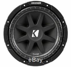 Kicker 10 Loaded 2010 Single 4 Ohm C10 150W With Sub Truck Subwoofer Box New