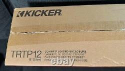 Kicker 12 Thin Down-Firing Subwoofer SYSTEM 48TRTP122 -1000W PEAK