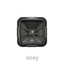 Kicker 41L712 Q-Class 12-Inch Square Subwoofer Loaded Vented Enclosure 900