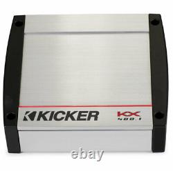 Kicker 43VCWR122 12 500W CompR Loaded Enclosure with 40KX400.1 Sub Amplifier