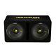 Kicker 44DCWC122 Dual 12-Inch 1200 Watt 2 Ohm Vented Loaded Subwoofer Enclosure