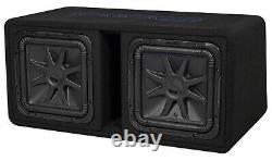 Kicker 44DL7S122 Dual 12 3000w L7 Solo-Baric L7S Loaded Sub Enclosure 44L7S122