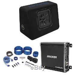 Kicker 44TL7S102 10 1200w L7 Solo-Baric L7S Loaded Enclosure+Kicker Amplifier