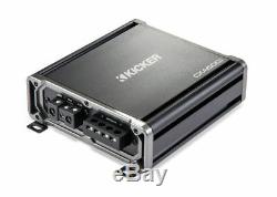 Kicker 44TL7S102 10 1200w Solo-Baric Loaded Subwoofer+Amplifier+Remote+Amp Kit