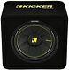 Kicker 44VCWC122 Car Sub, 12-Inch 600 W 2 Ohm Vented Loaded Subwoofer Enclosure